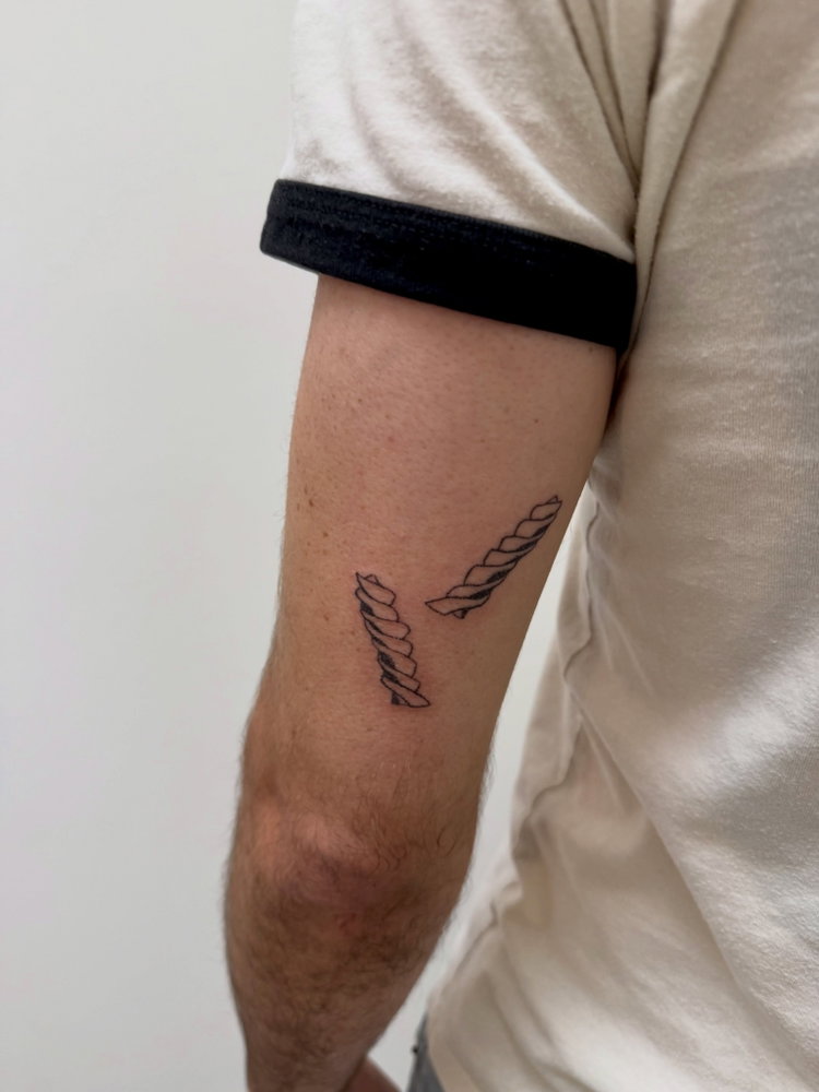 Handpoke tattoo by Raina Murphy at Raindear Tattoo in Beacon, NY