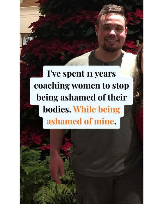 I’ve spent 11 years coaching women to stop being ashamed of their bodies. While being ashamed of min…