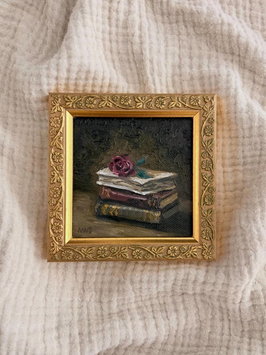 “Midnight Study” 🌙

Capturing a quiet peaceful moment. Original oil painting in