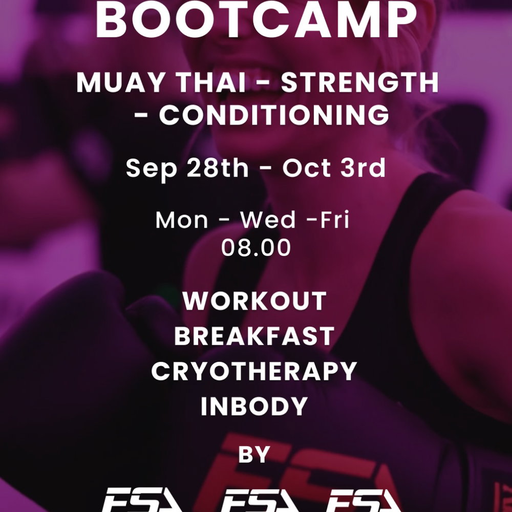 YOUR MORNING. UPGRADED.
Train with purpose.
Fuel your body.
Recover properly.
Track your progress.
Muay Thai + Strength & Conditioning, brea