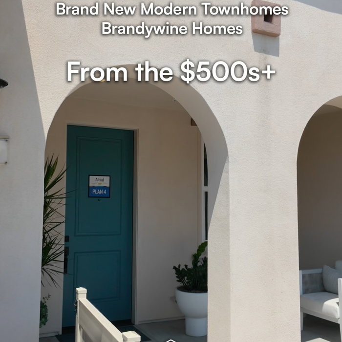 Brand new modern townhome in Glendora by Brandywine Homes, marketed by Chris & Kayvan Real Estate Team