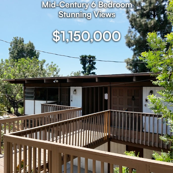 Rare nearly 2-acre mid-century property in Covina Hills, marketed by Chris & Kayvan Real Estate Team