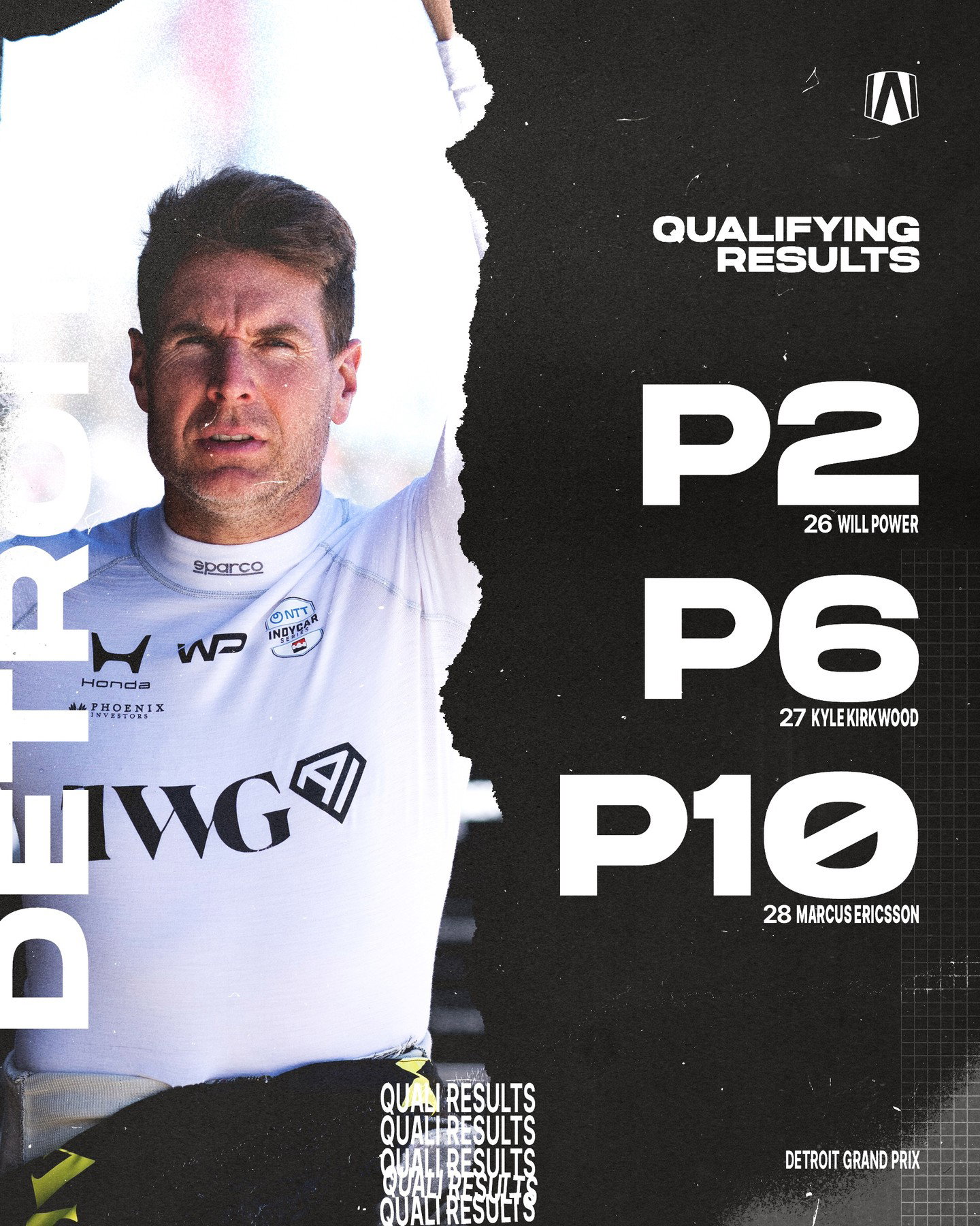 An Instagram post for INDYCAR