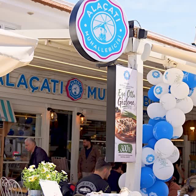 Alaçatı Muhallebicisi — Ot Festivali