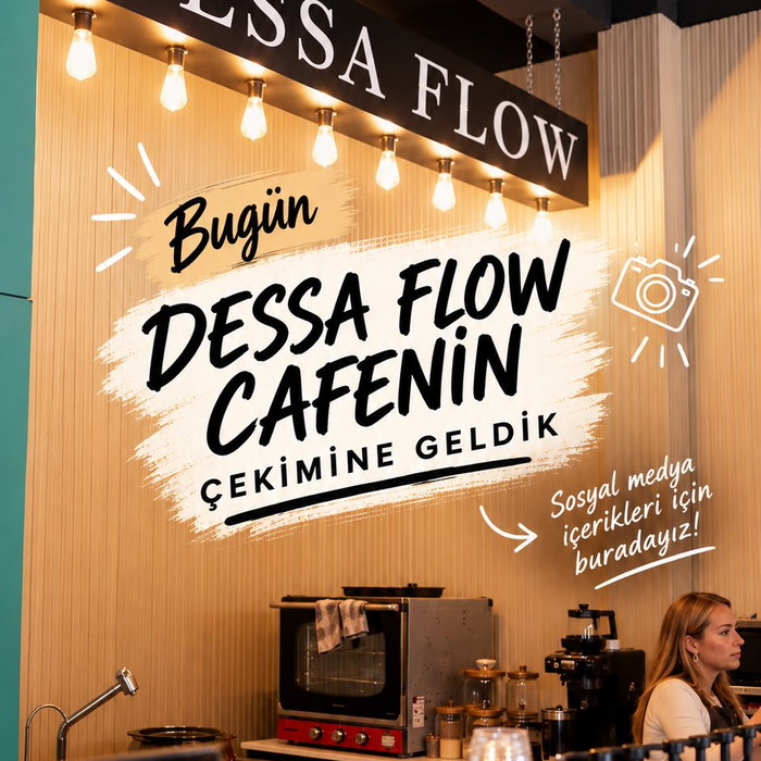 Dessa Flow Cafe — içerik çekimi