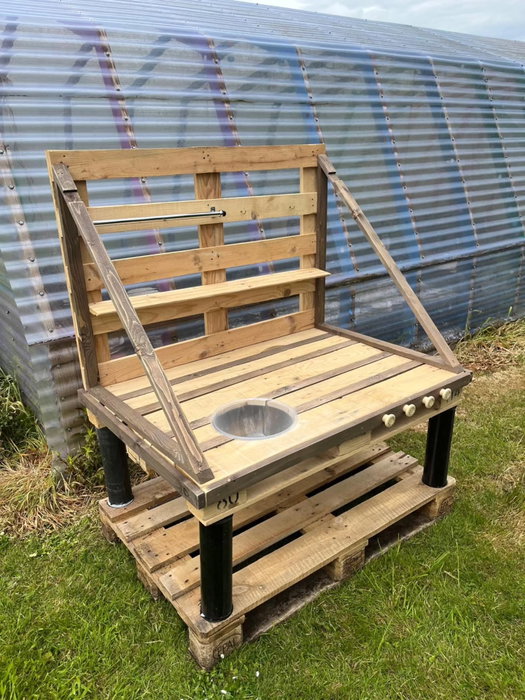 Huge shoutout to Ms. Flynn’s father, Tom! 🛠️ He built and gifted this fabulous mud kitchen to our school. Our students are already cooking up so much fun! Thank you, Tom! 🪵✨